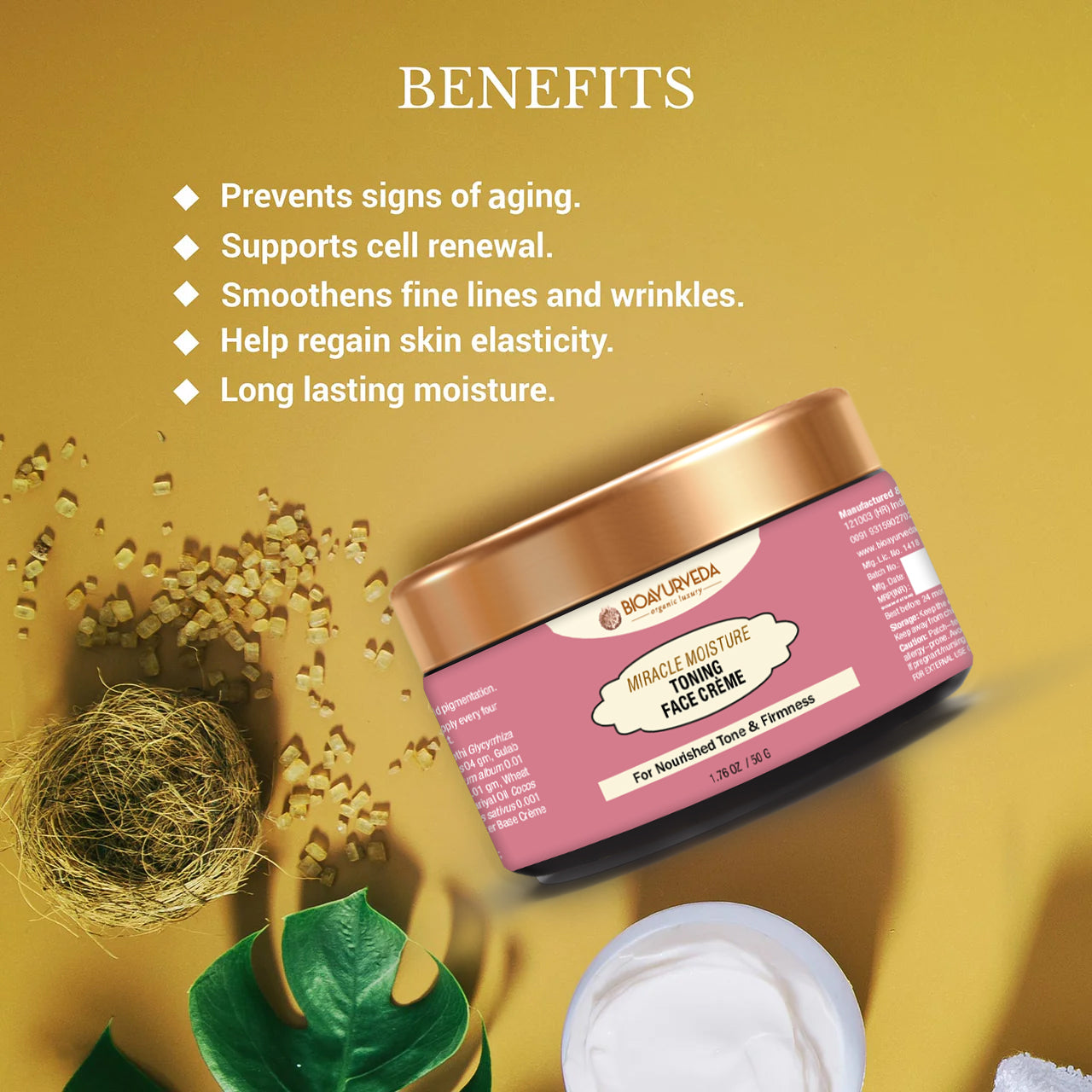 MIRACLE MOISTURE TONING FACE CRÈME