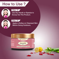 Thumbnail for Rose Calamine Sun Protective Face Crème (Spf 60)