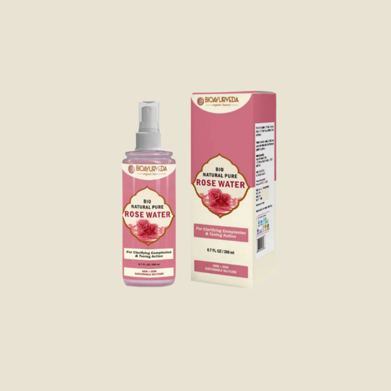 BIO NATURAL PURE ROSE WATER