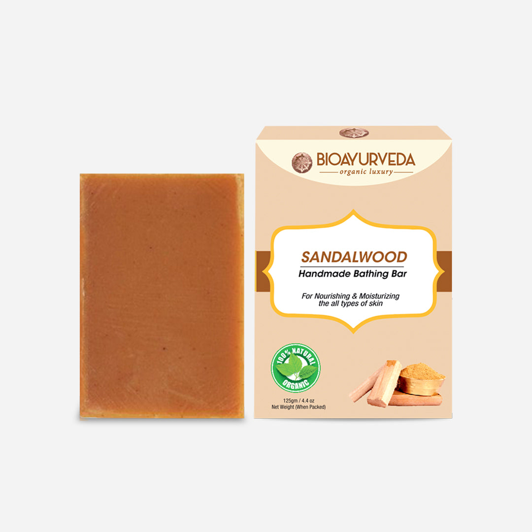 Sandalwood (Chandan) Bathing Soap 125 GM- PACK OF 4