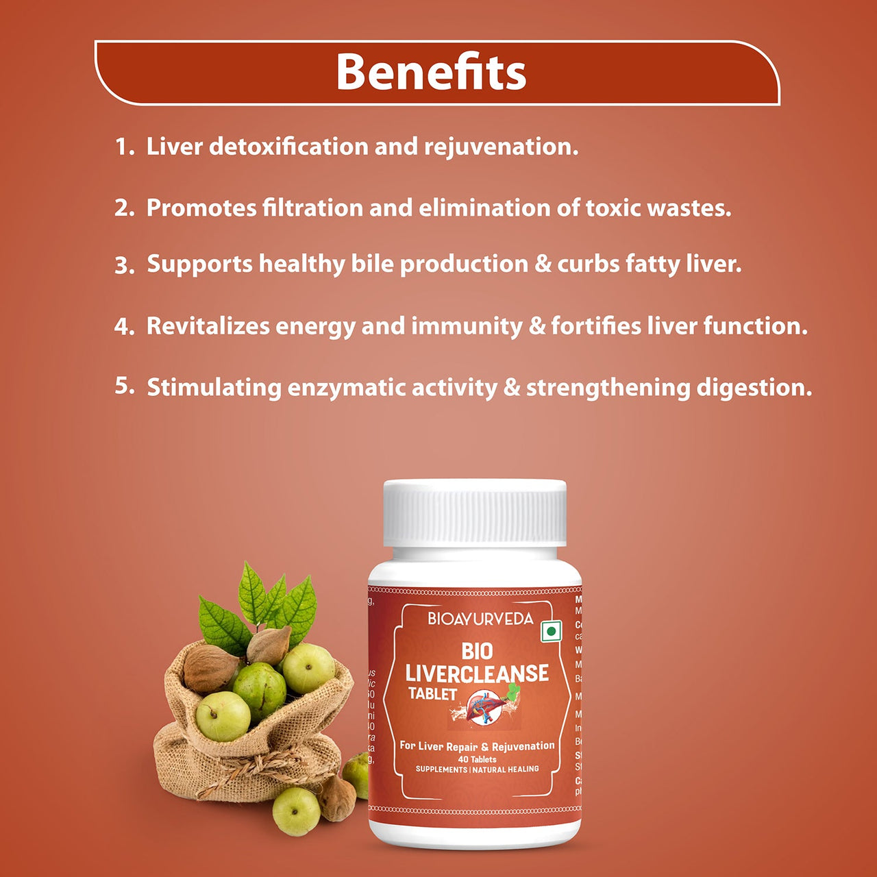 Bio LiverCleanse Tablet Benefits