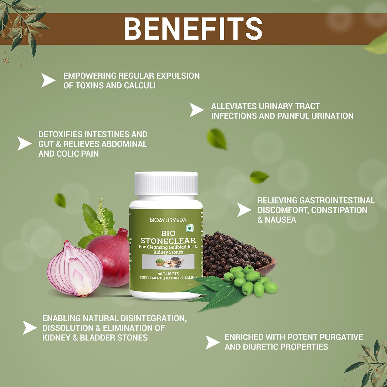 Bio StoneClear Tablet Benefits