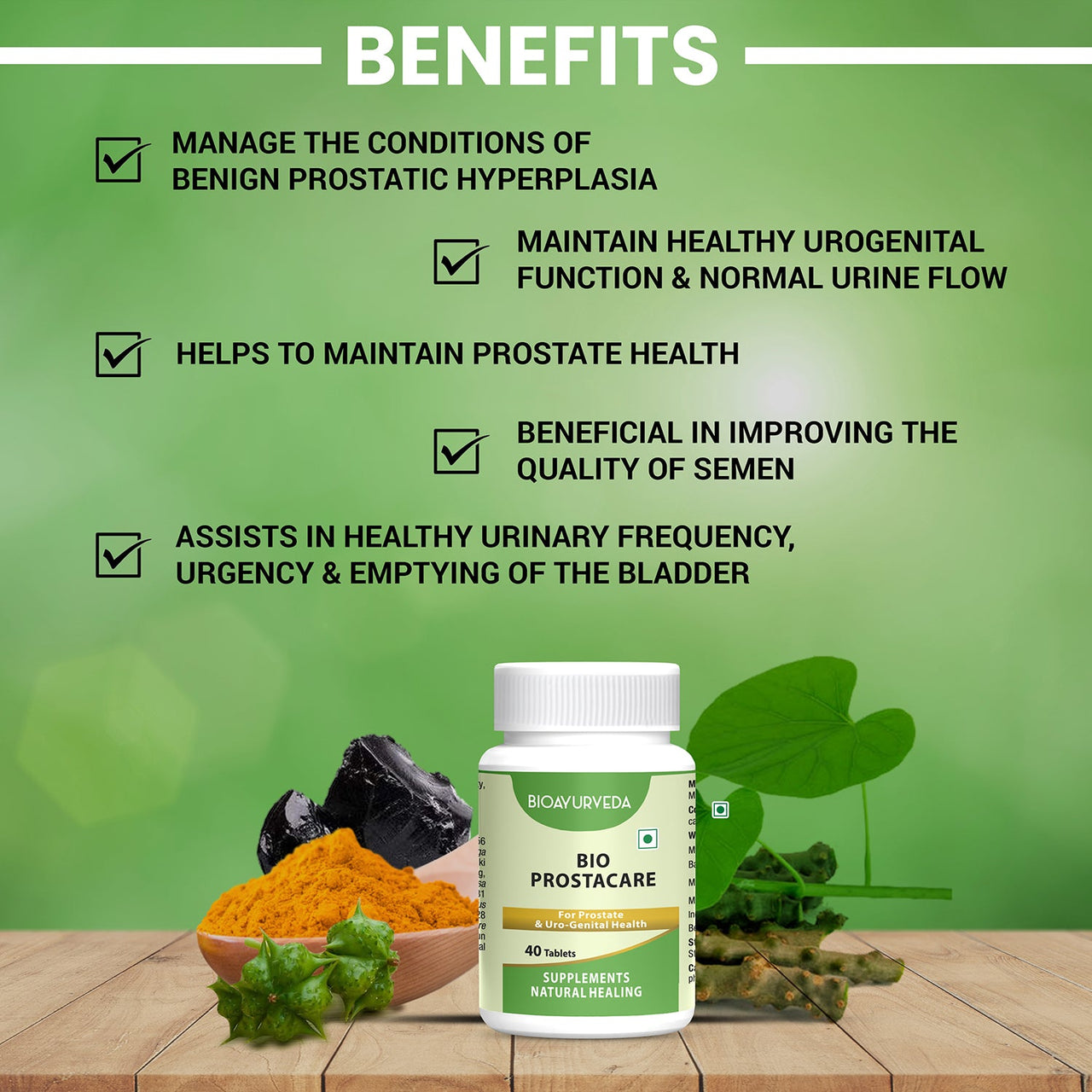 Bio Prostacare Tablet Benefits