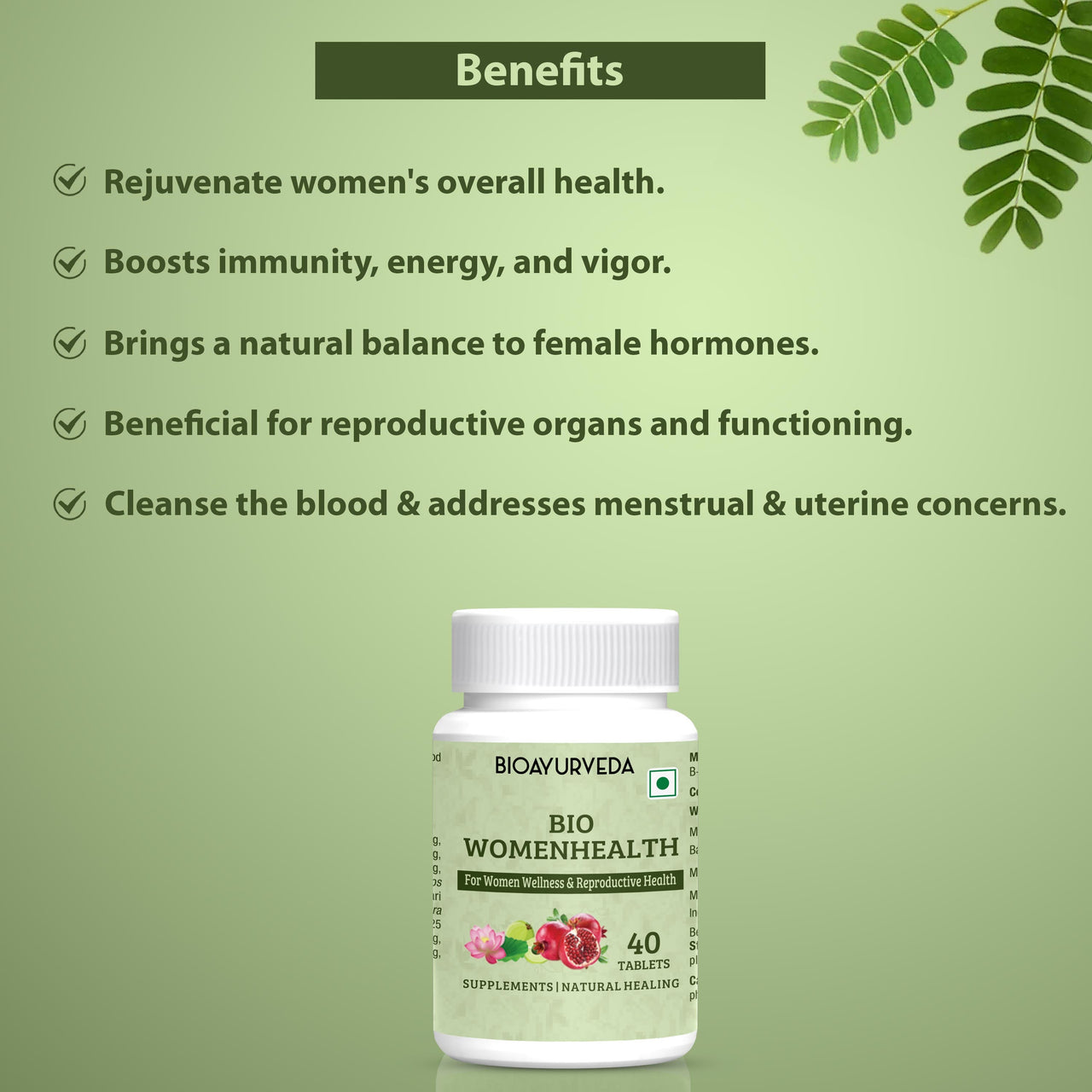 Bio Womenhealth Tablet Benefits