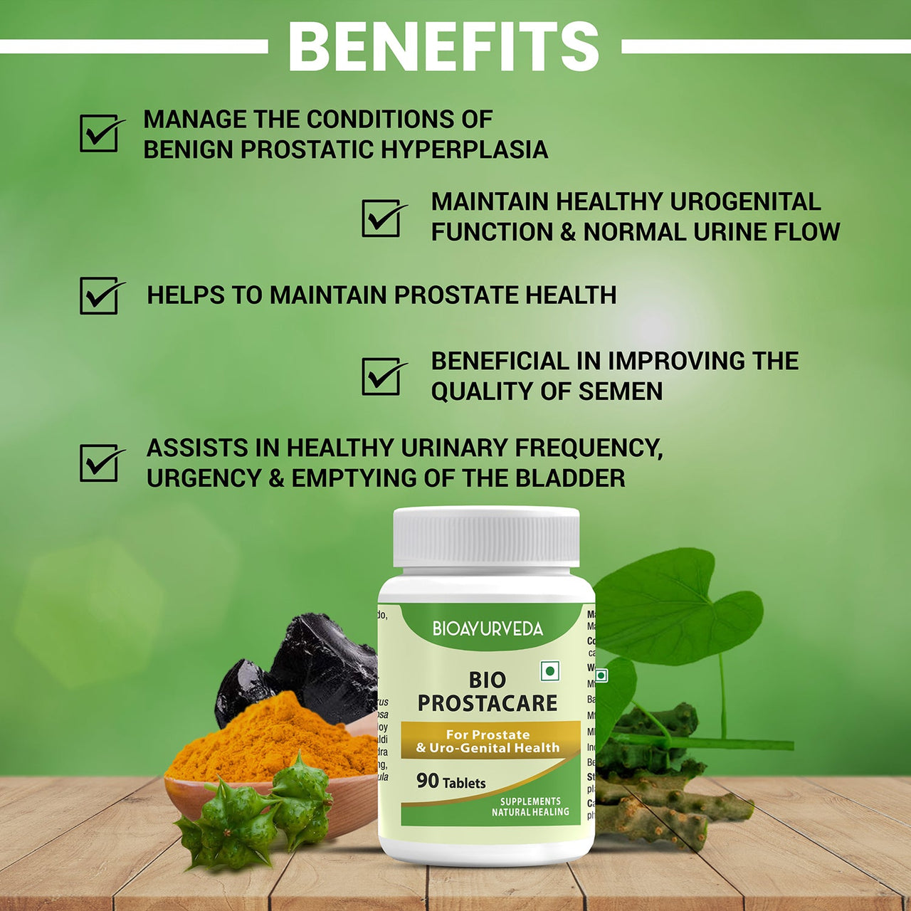 Benefits Bio Prostacare Tablet