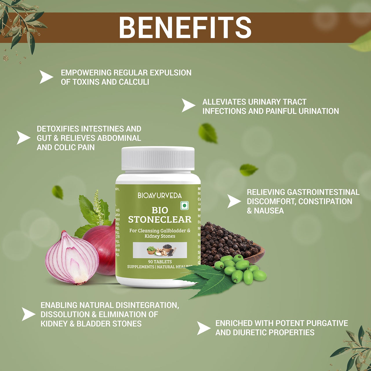 StoneClear Tablet Benefits