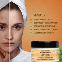 Thumbnail for Kumkumadi Anti-Ageing Face Pack 60gm Cream Benefits