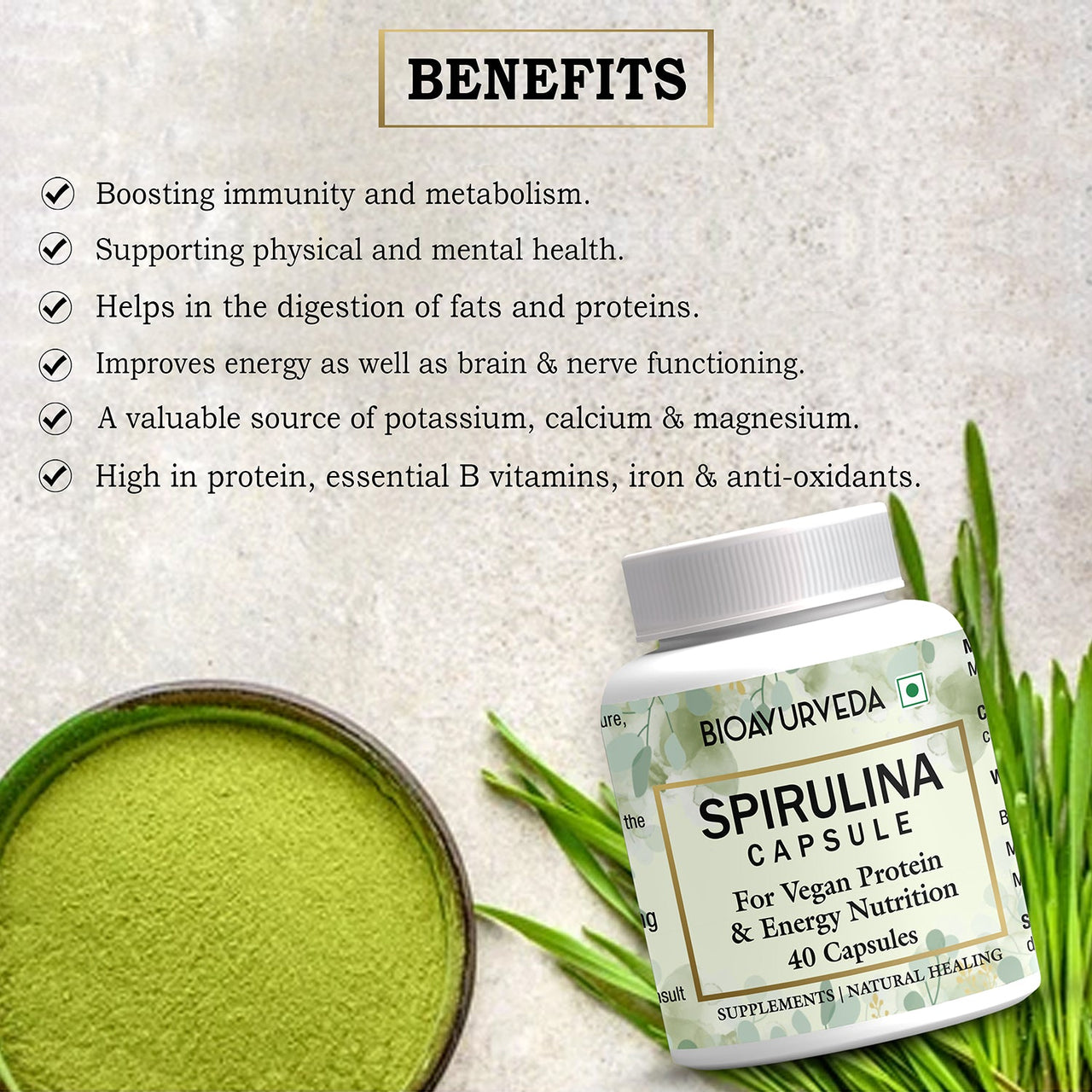 Spirulina Capsule Benefits