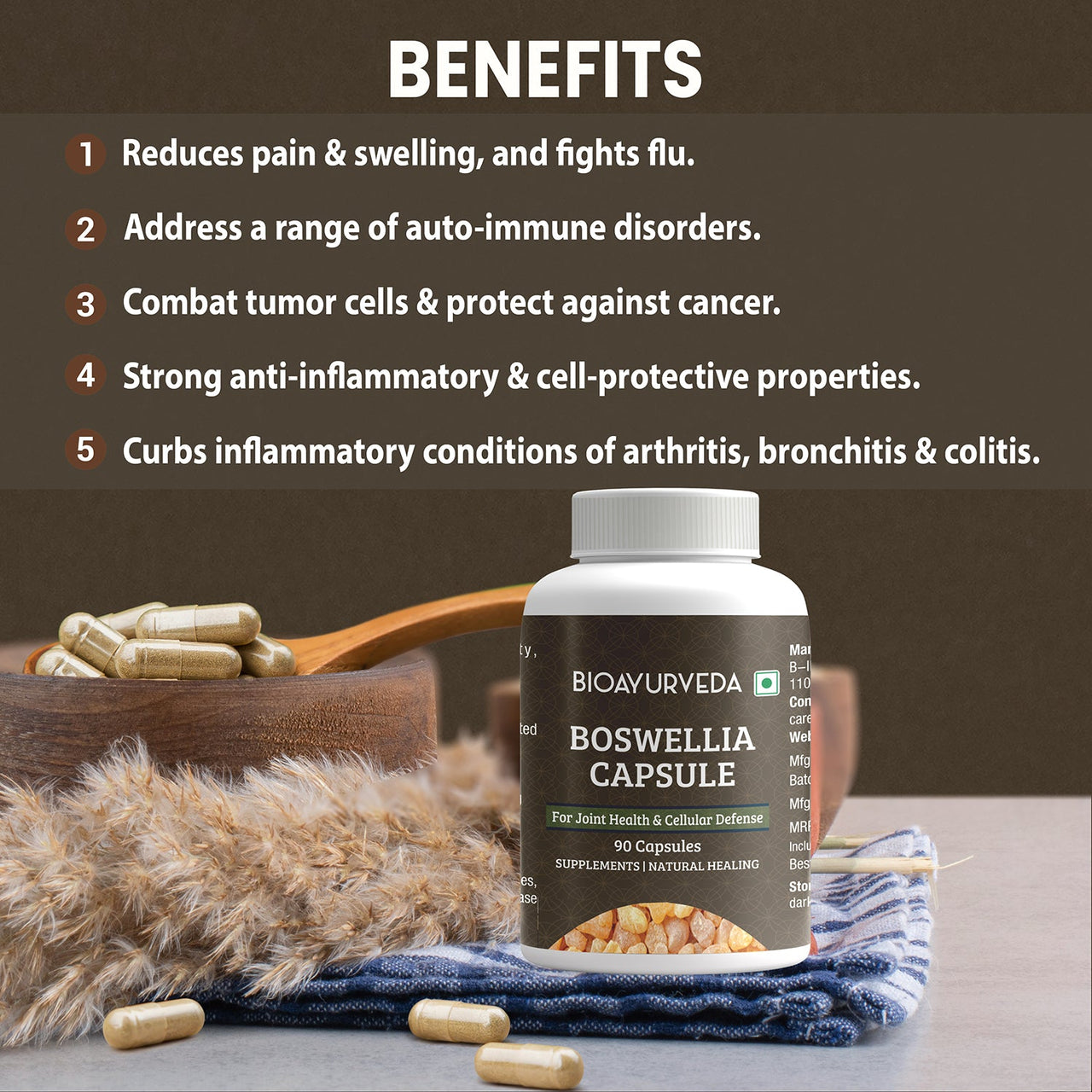 Benefits Of Boswellia Capsule
