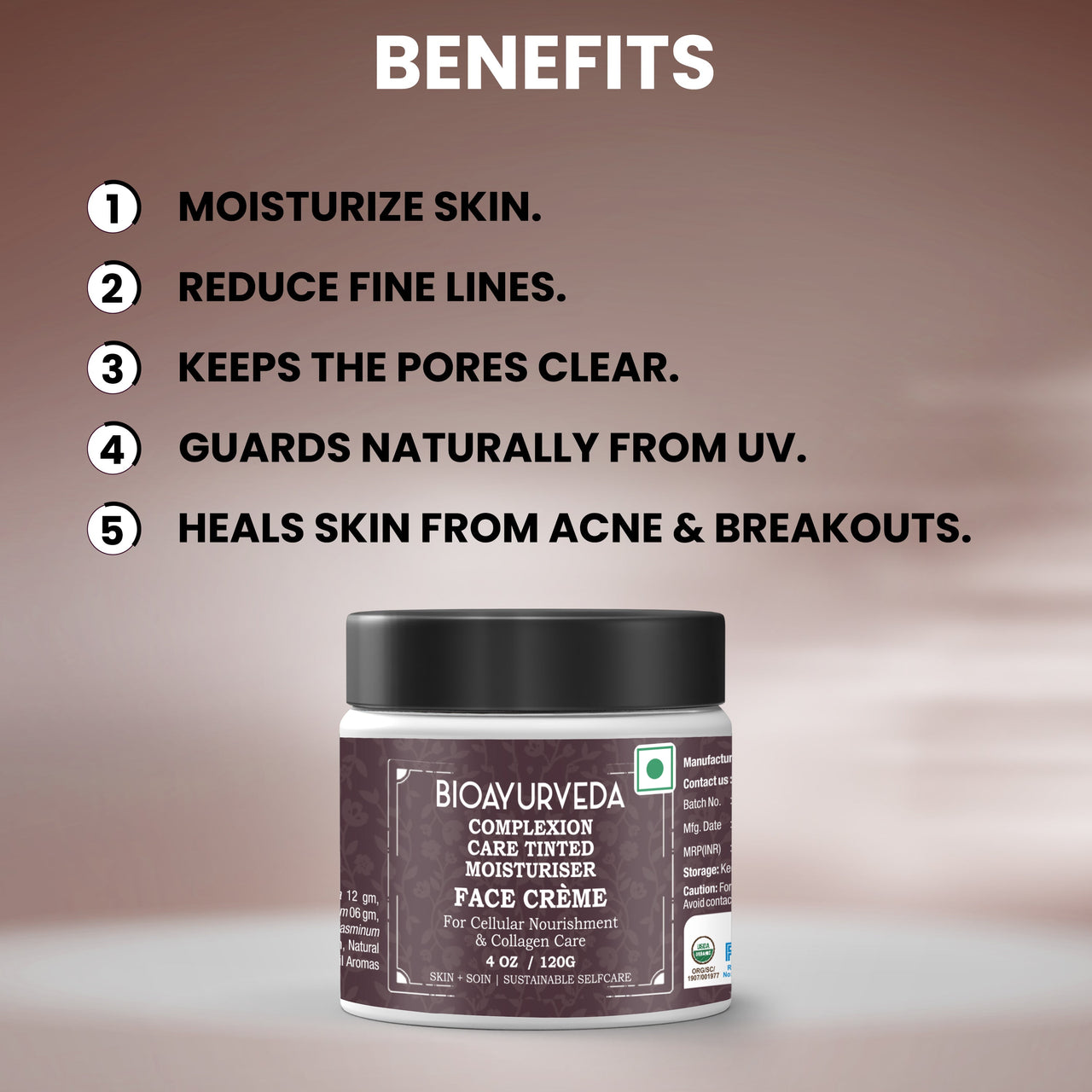 Benefits Complexion Care Tinted Moisturiser Face Cream