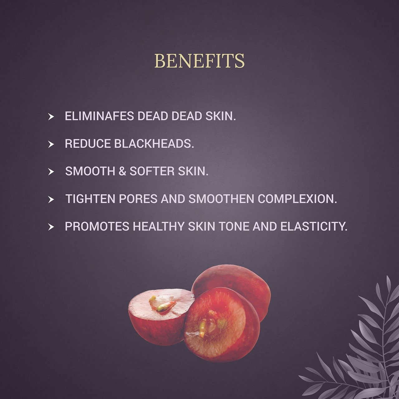 Benefits Detox Body Scrub Cream 120gm