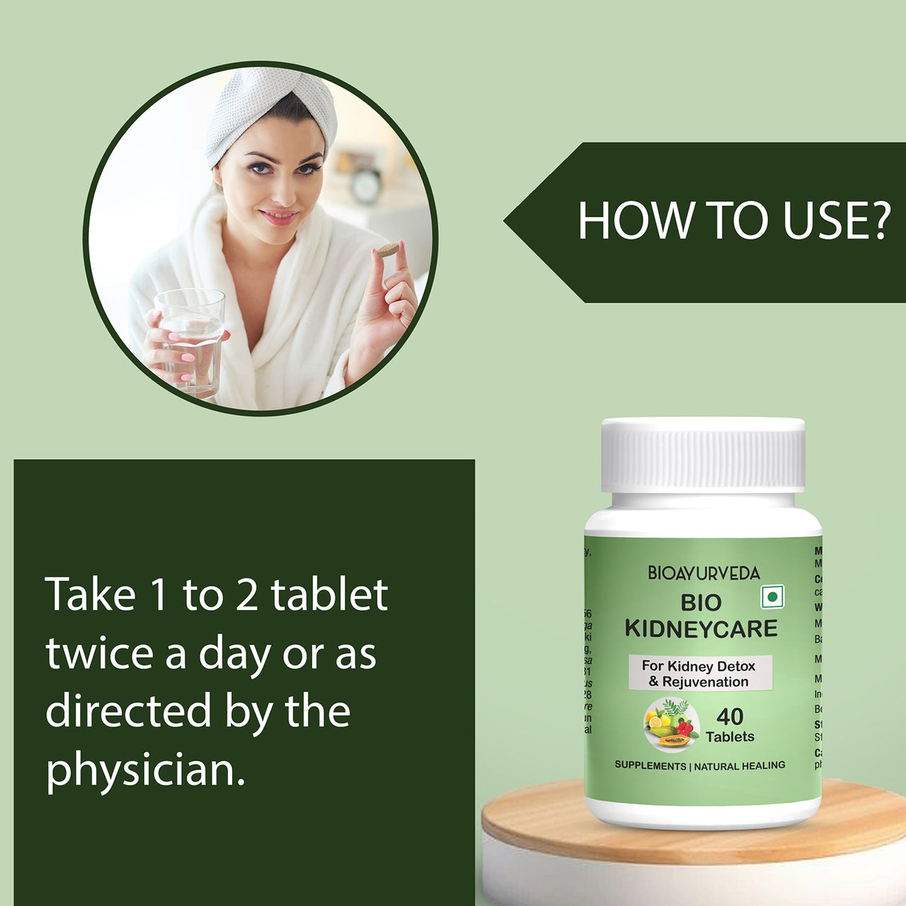 How To Use Bio Kidneycare Tablet