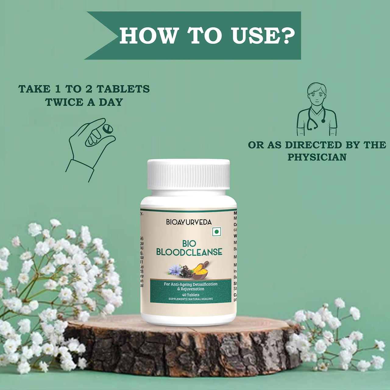 How To Use Bio Bloodcleanse Tablet