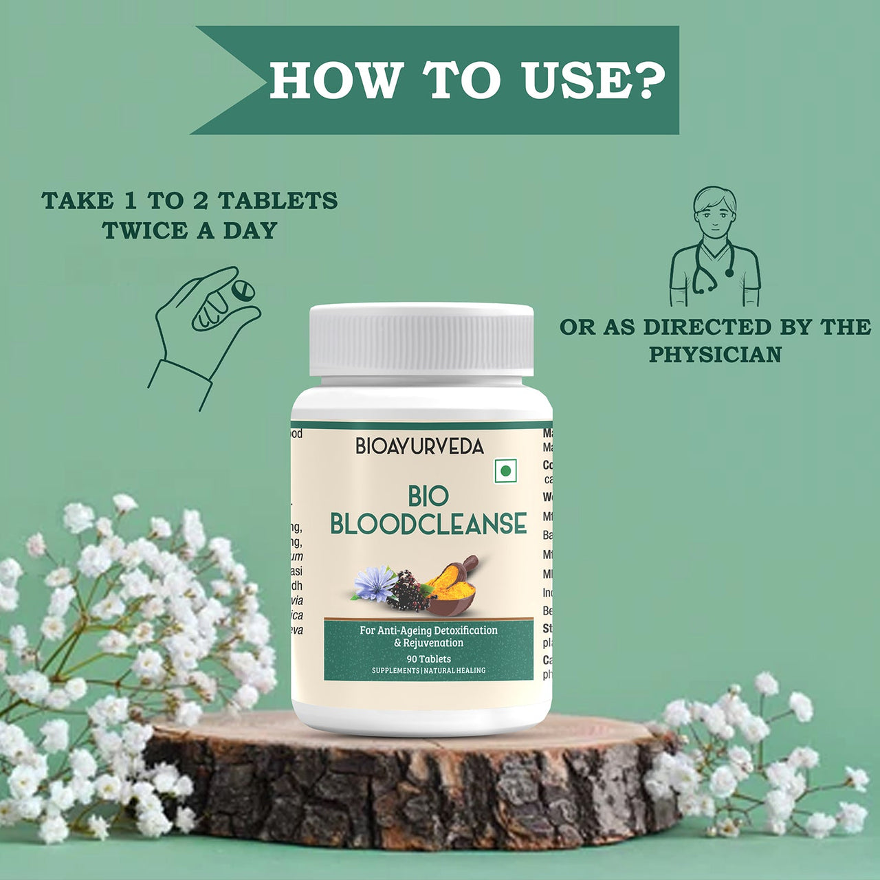 How To Take Bio Bloodcleanse Tablet