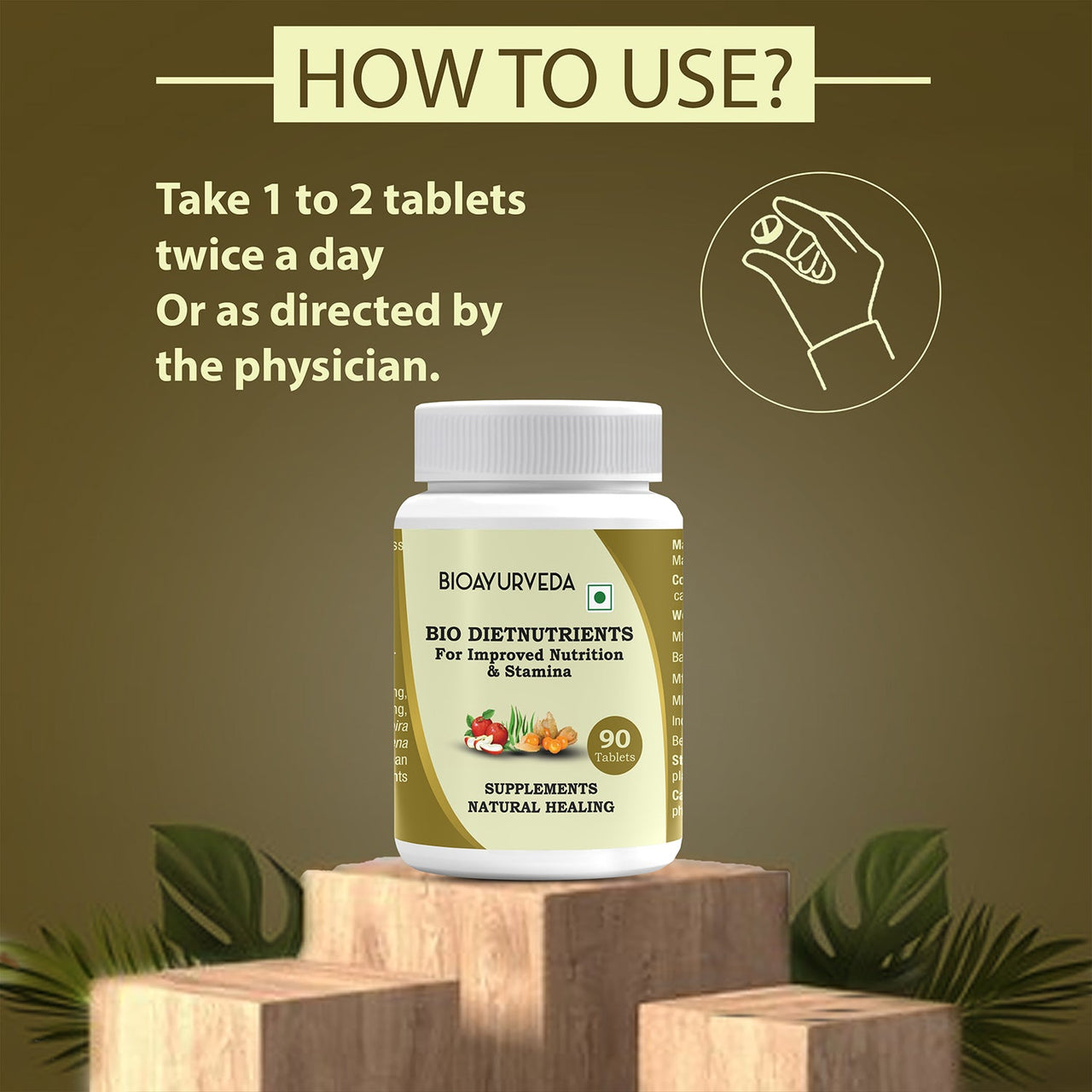How To Take Bio Dietnutrients Tablet