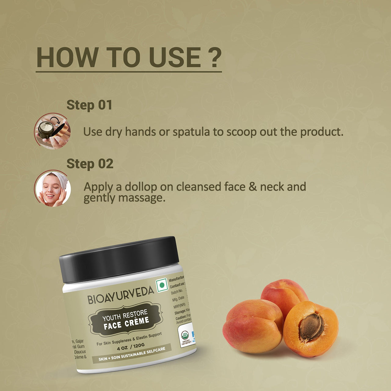 How to use Restore Face Cream 120gm