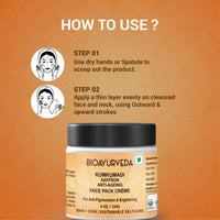 Thumbnail for How to use Kumkumadi Saffron Anti-Ageing Face Pack Cream 120gm