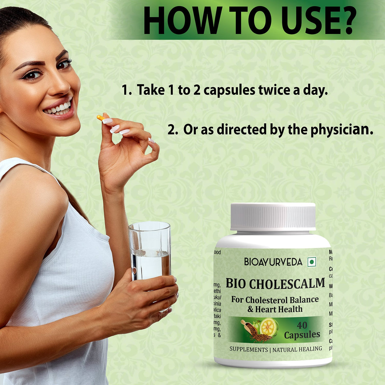 How To Use Bio Cholescalm Capsule