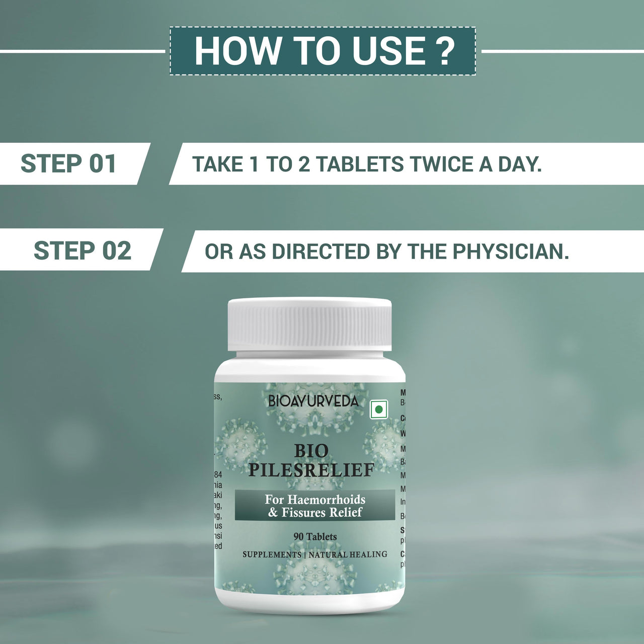 How to use Pilesrelief Tablet