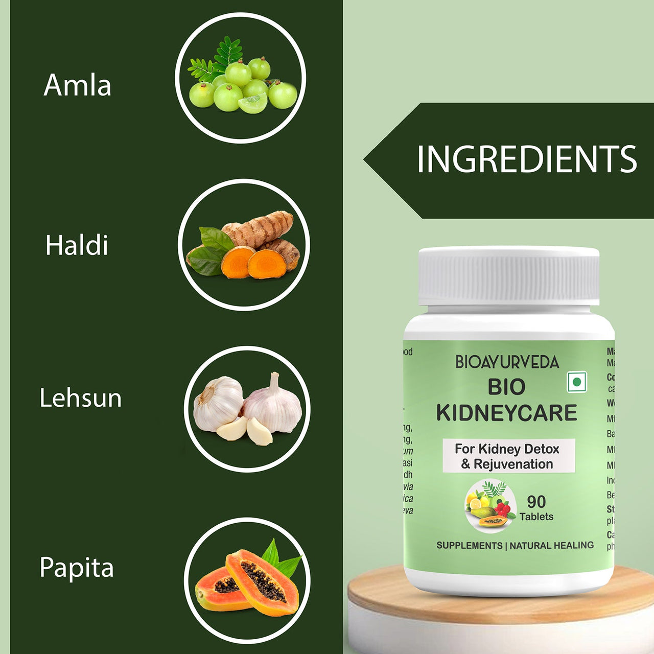 Ingredients Of Kidneycare Tablet