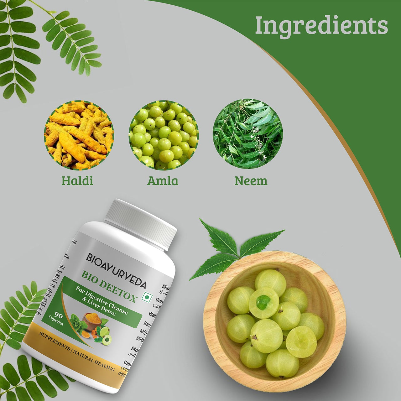 Ingredients Of Bio Deetox Capsule