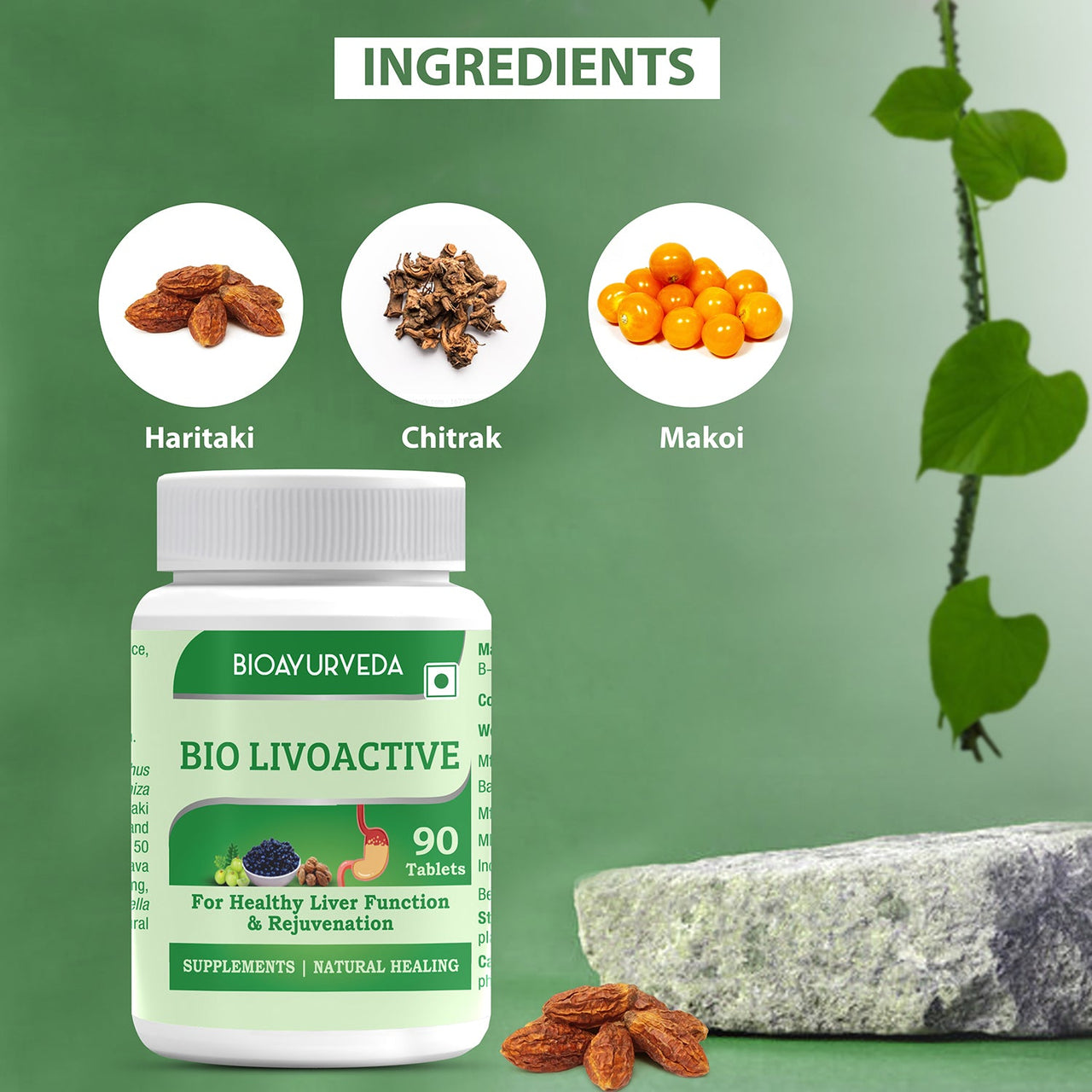 Ingredients In Bio Livoactive Tablet