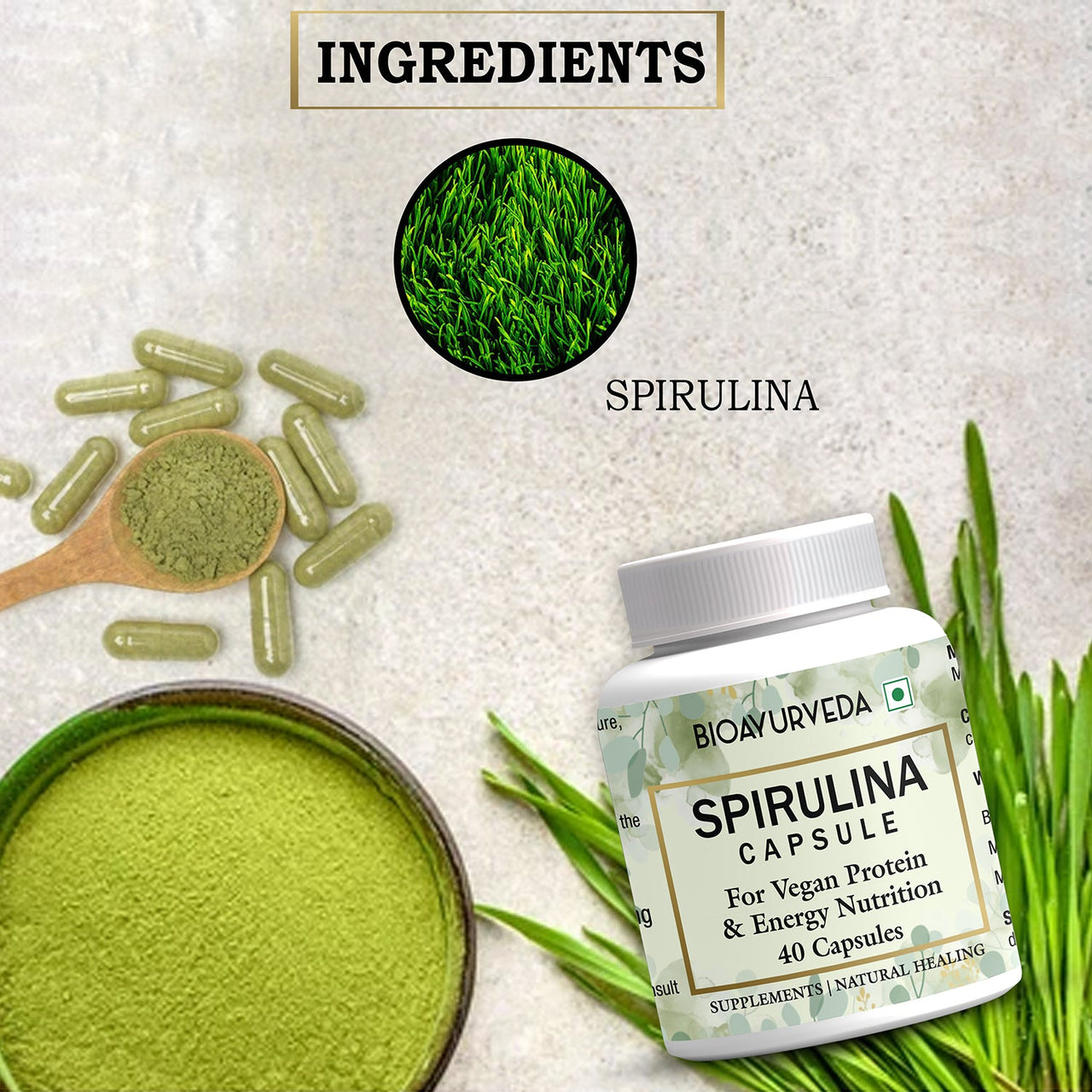Spirulina Capsule Ingredients