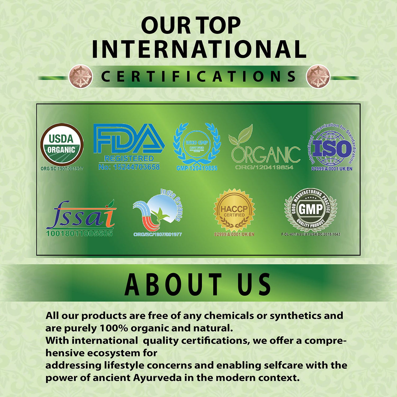 Certifications Of Cholescalm Capsule