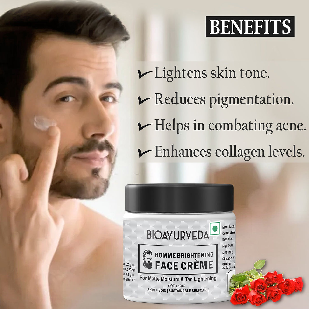 Benefits Brightening Face Cream 120gm