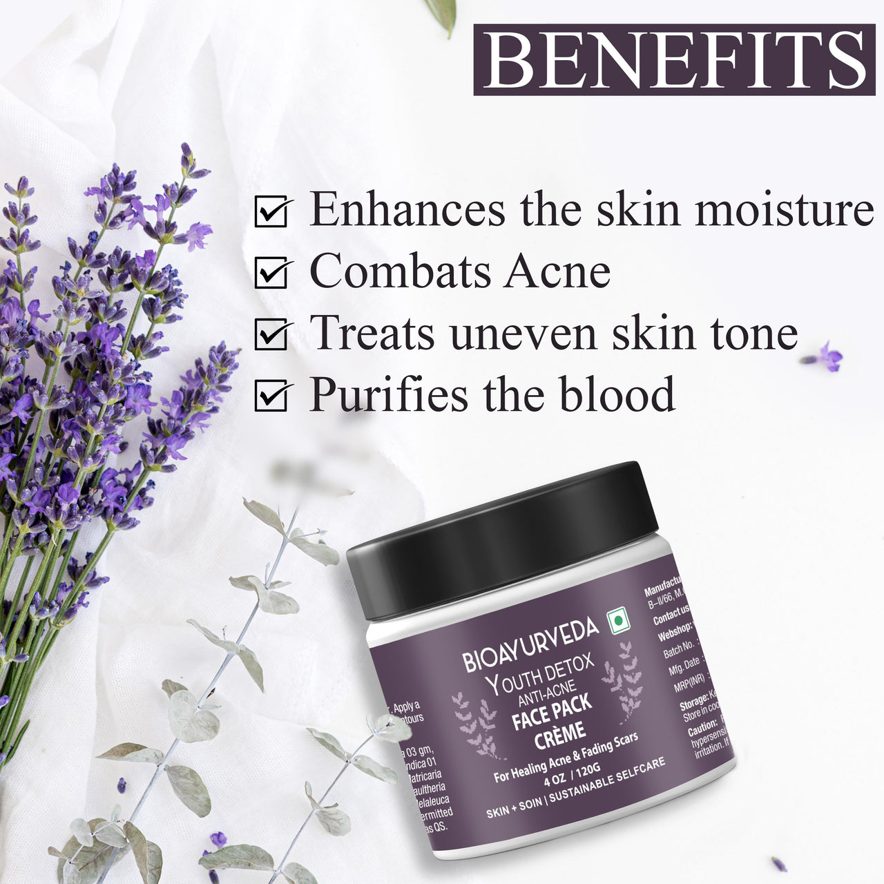 Benefits Of Anti-Acne Face Pack Cream