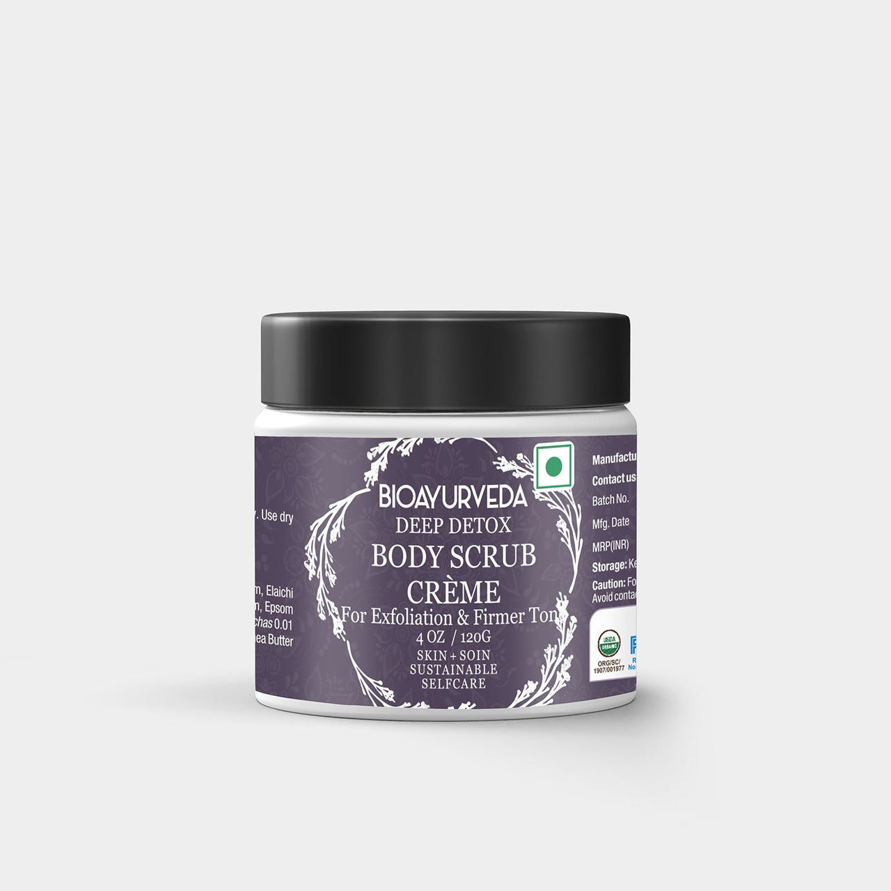 Detox Body Scrub Cream