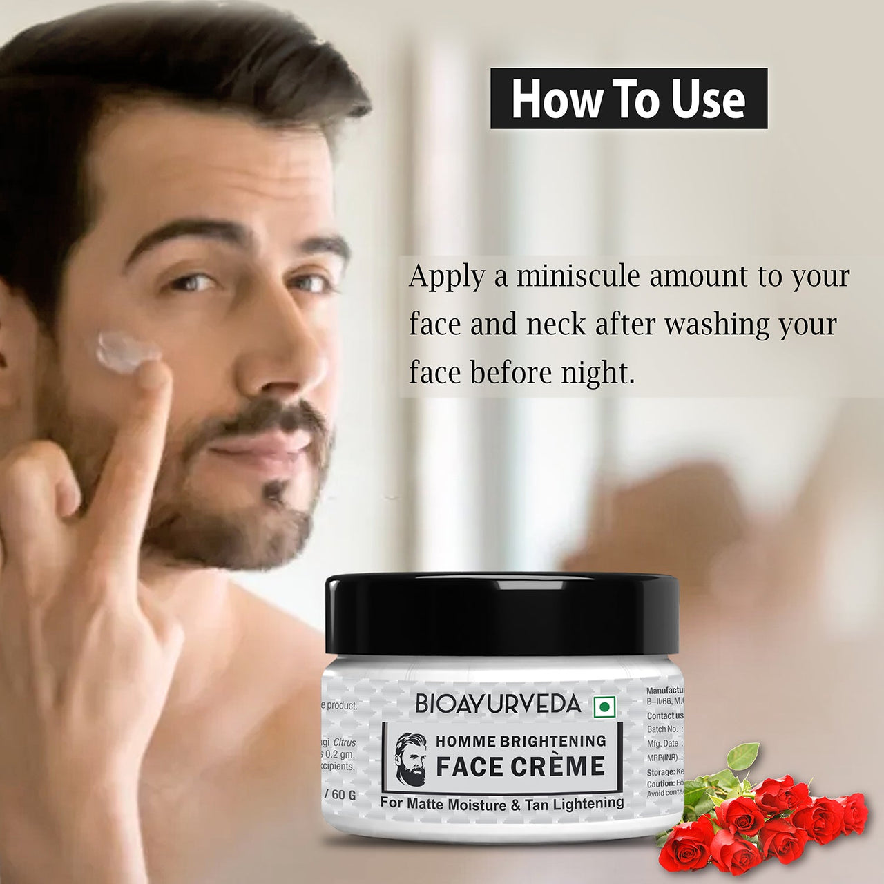How to use Brightening Face Cream 60gm