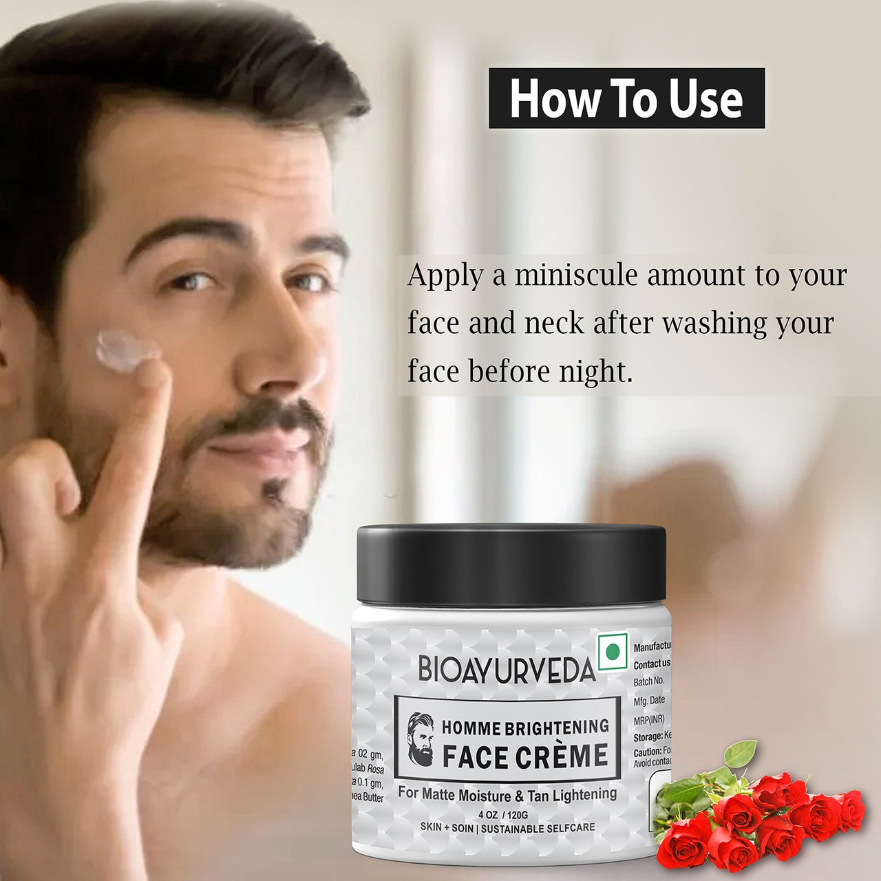 How to use Brightening Face Cream 120gm