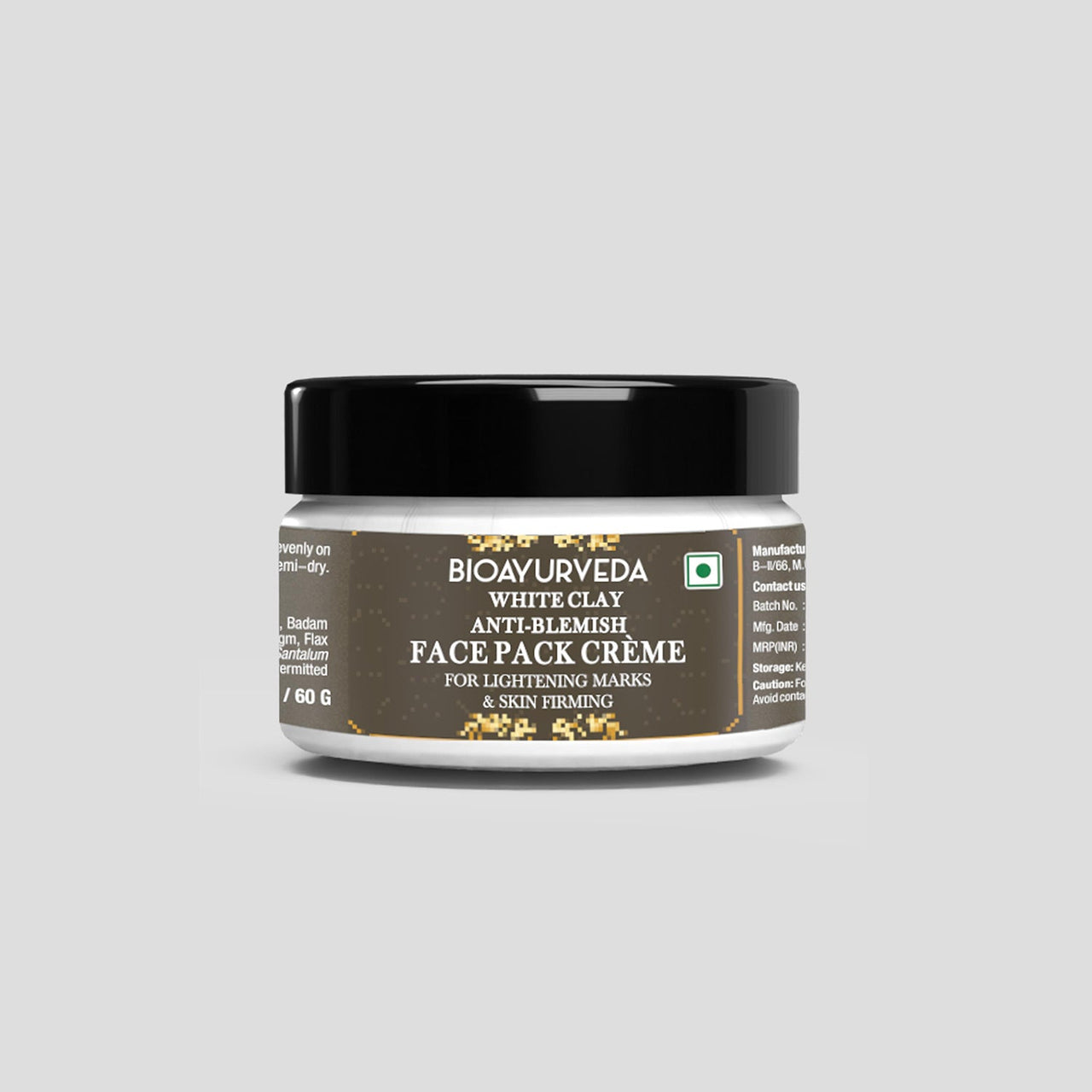 White Clay Anti Blemish Face Pack Cream