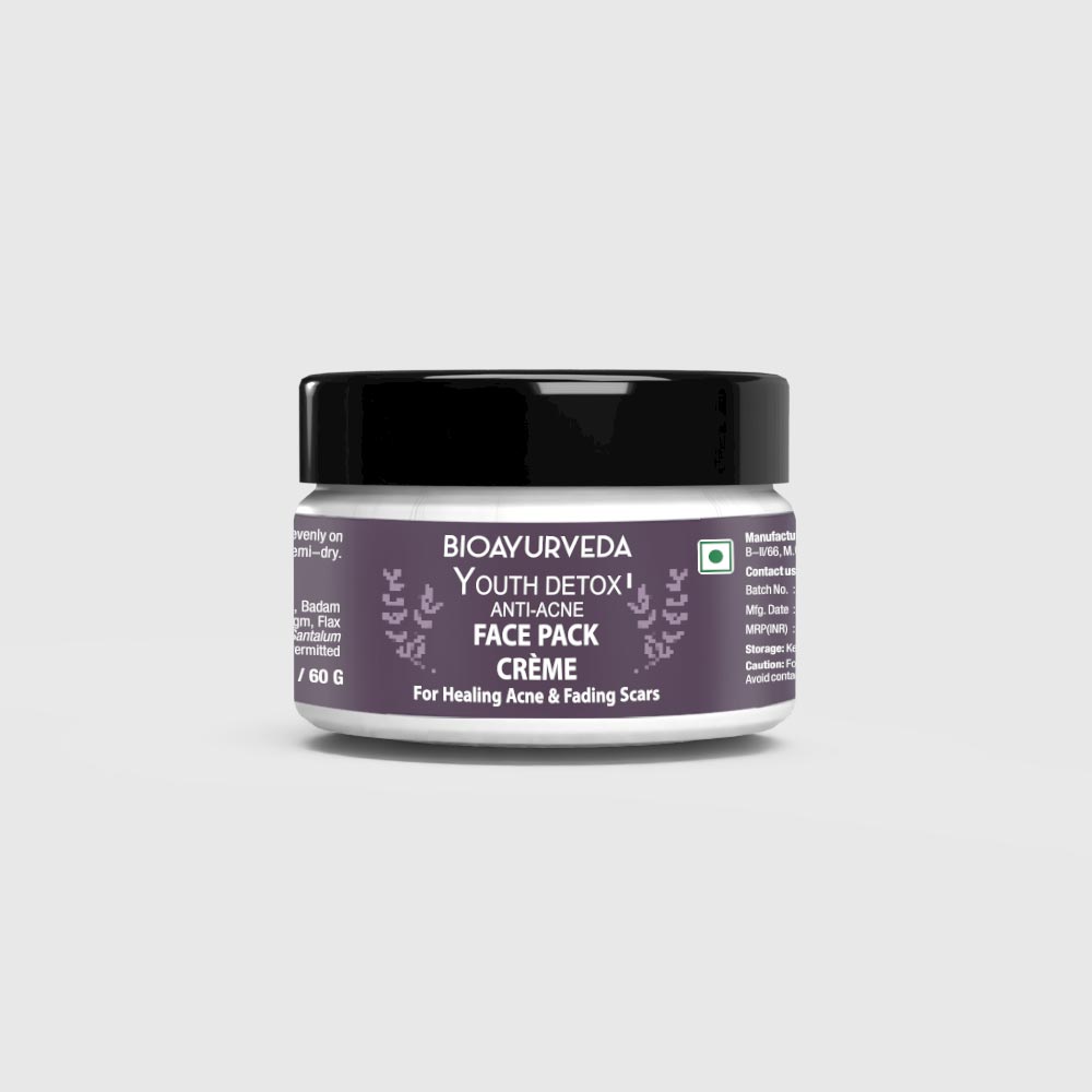 Youth Detox Anti-Acne Face Pack Cream