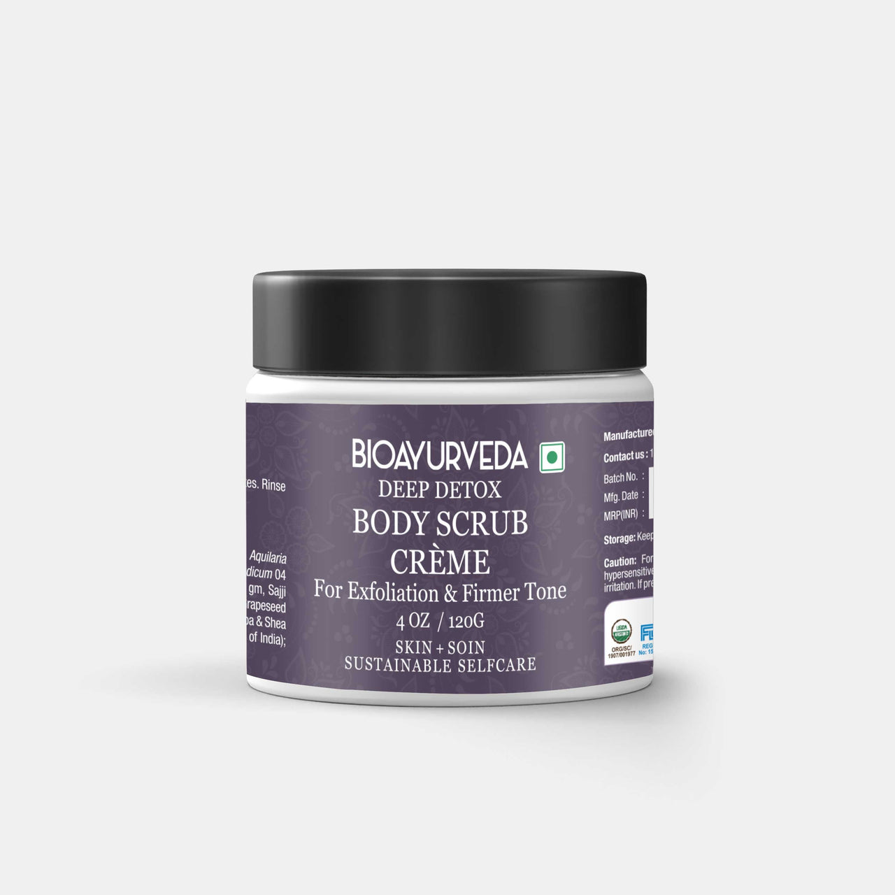 Detox Body Scrub Cream 120gm