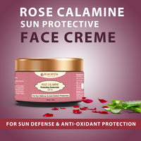 Thumbnail for Rose Calamine Sun Protective Face Crème (Spf 60)