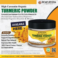 Thumbnail for High Curcumin Organic Turmeric Powder