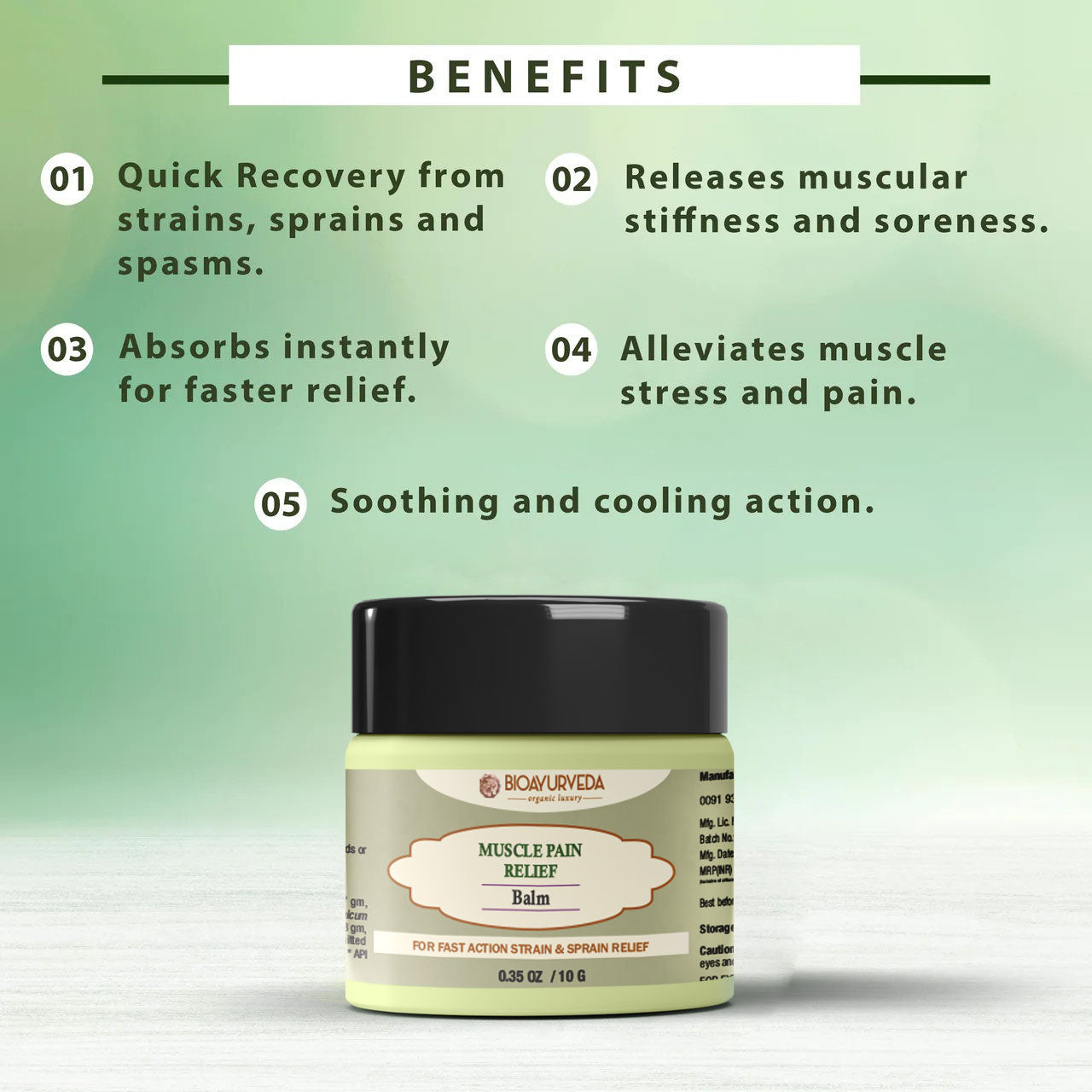 Muscle Pain Relief Balm