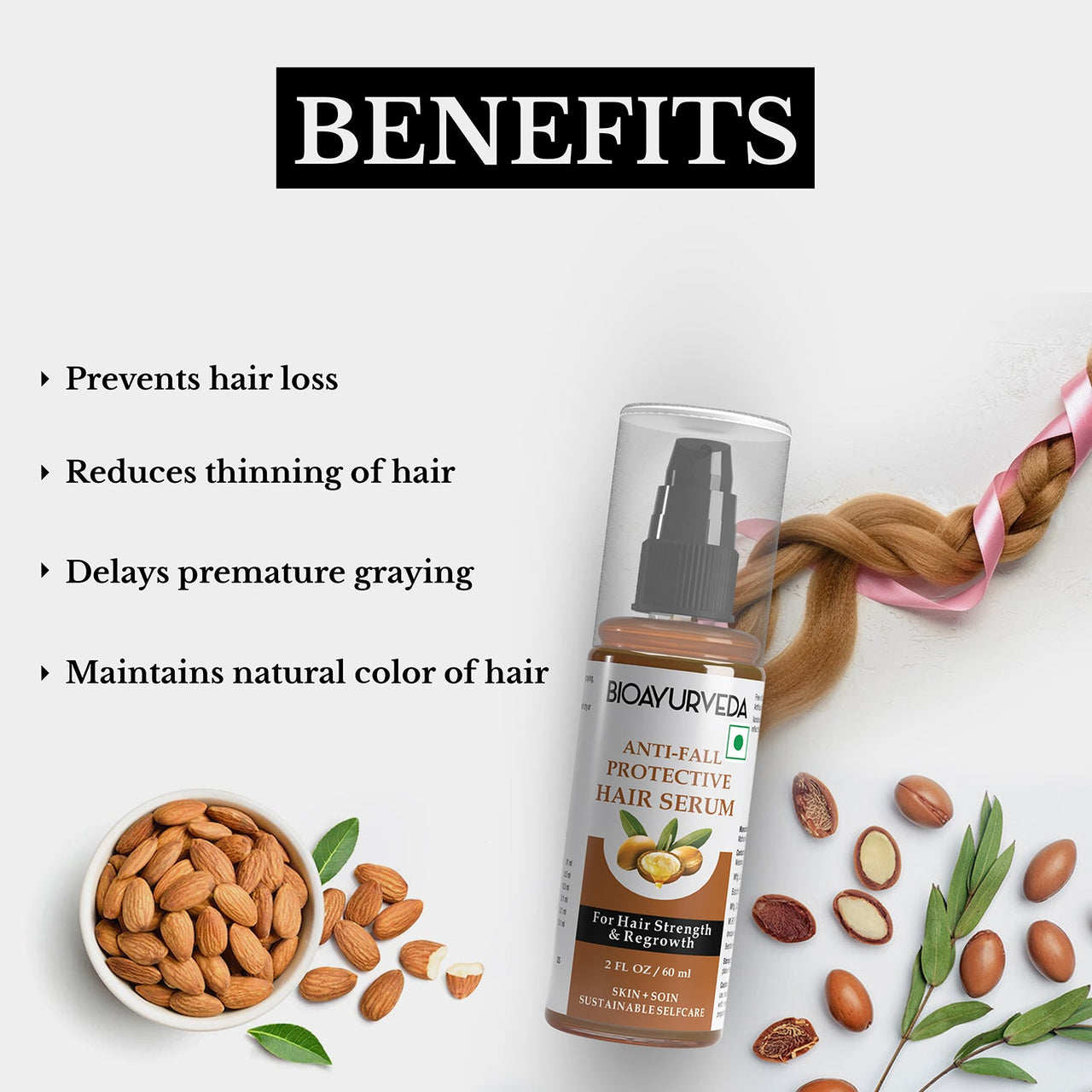 Anti-Fall Protective Hair Serum Benefits