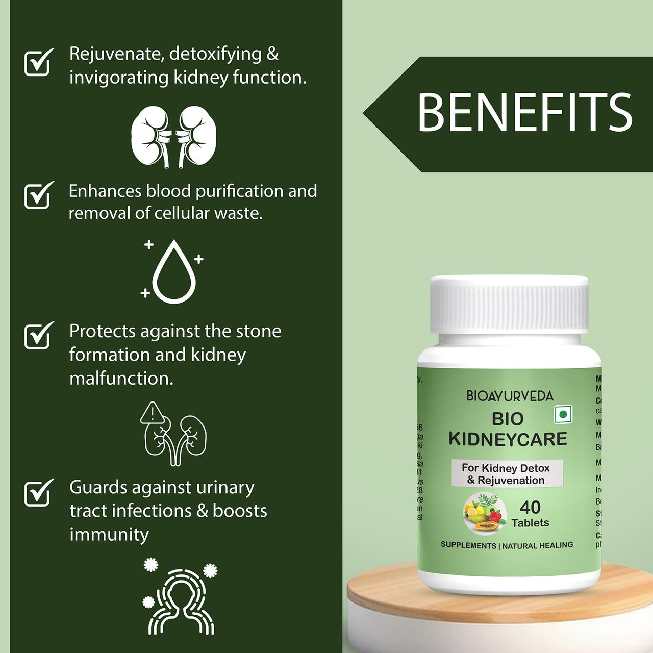 Bio Kidneycare Tablet Benefits