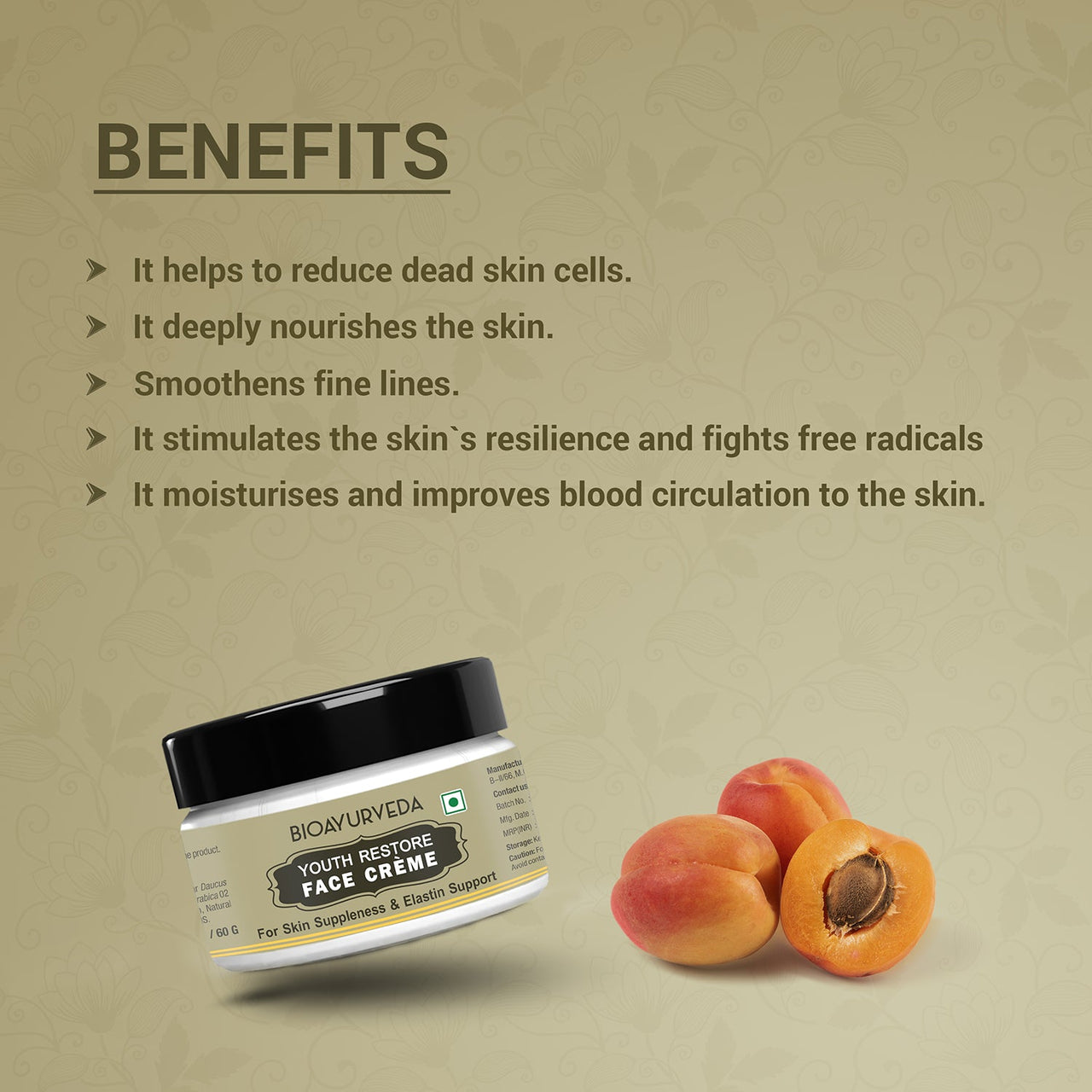 Benefits Restore Face Cream 60gm