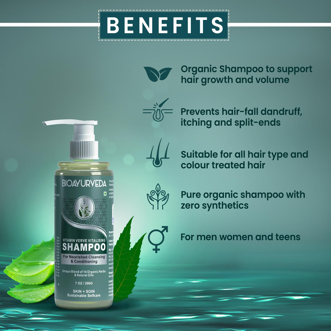 Vitamin Verve Vitalising Shampoo Benefits