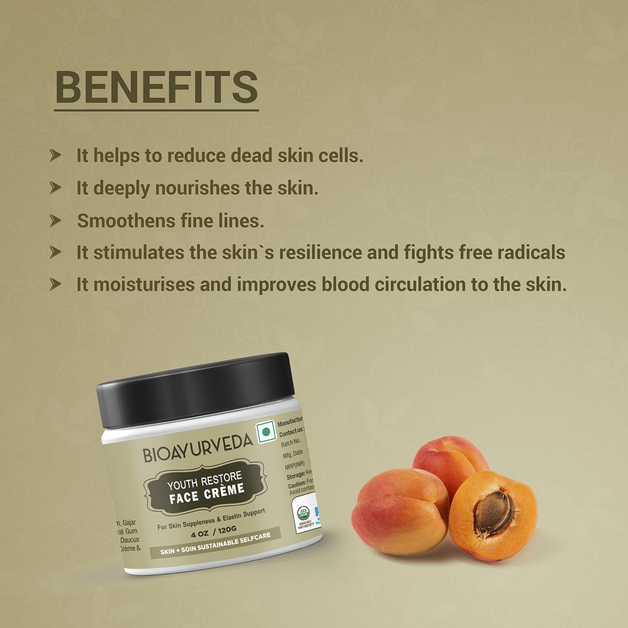Benefits Restore Face Cream 120gm