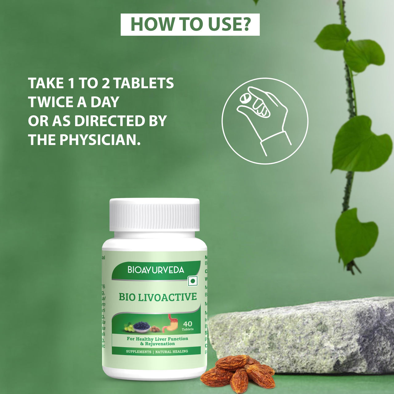 How To Use Bio Livoactive Tablet