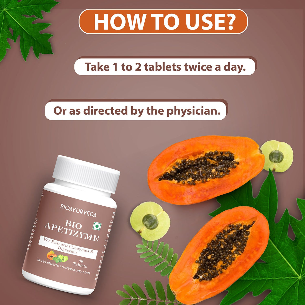 How to use Bio Apetizyme Tablet
