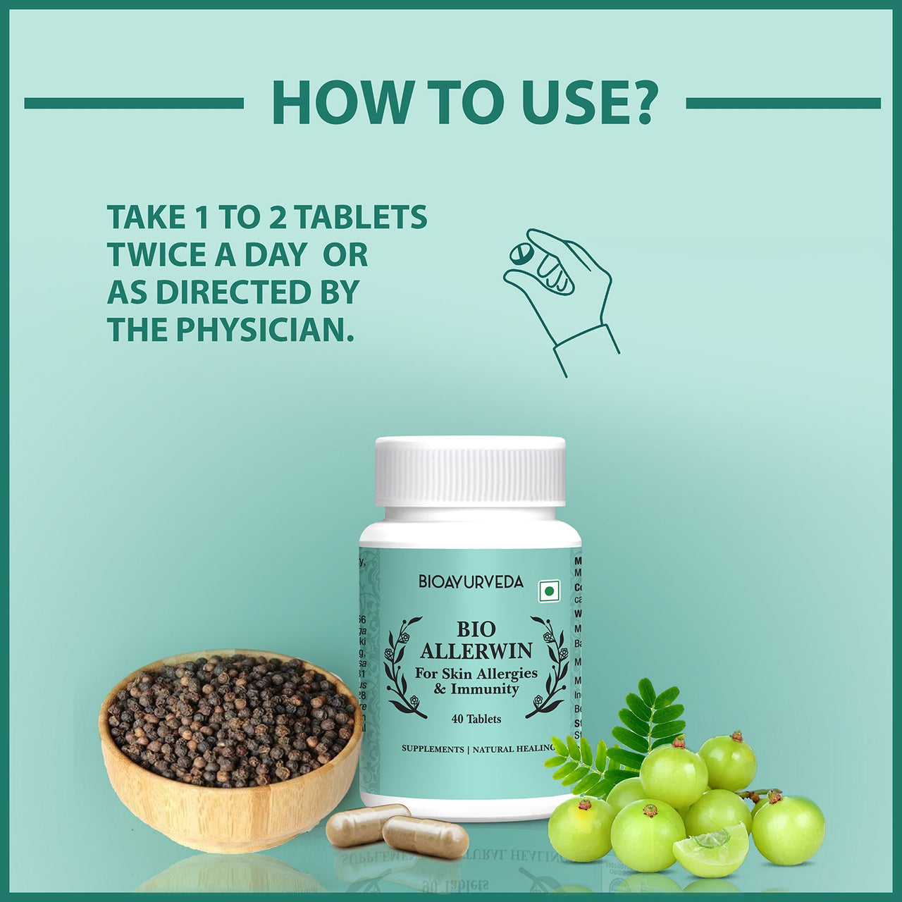 How to use Allerwin Tablet