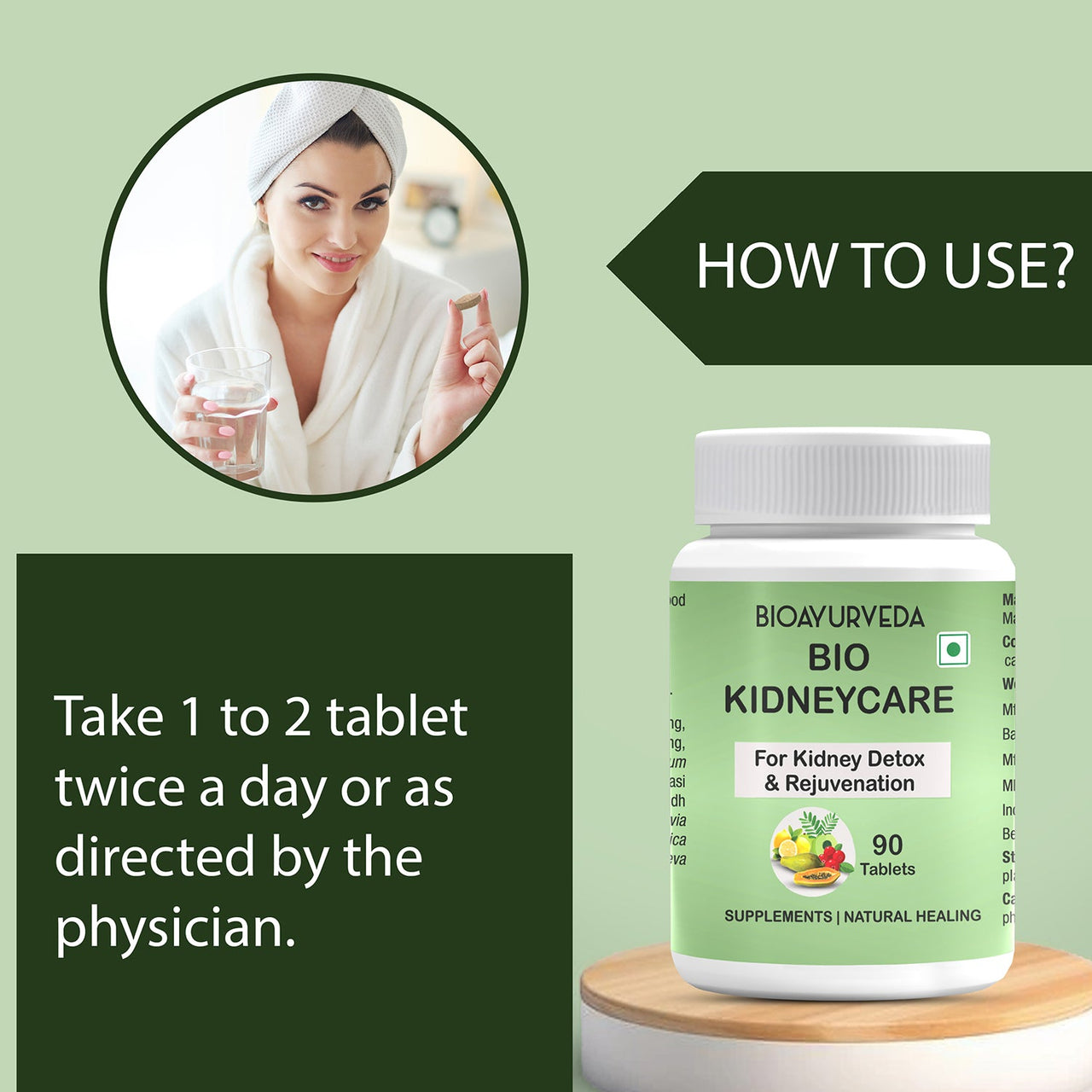 How To Take Kidneycare Tablet