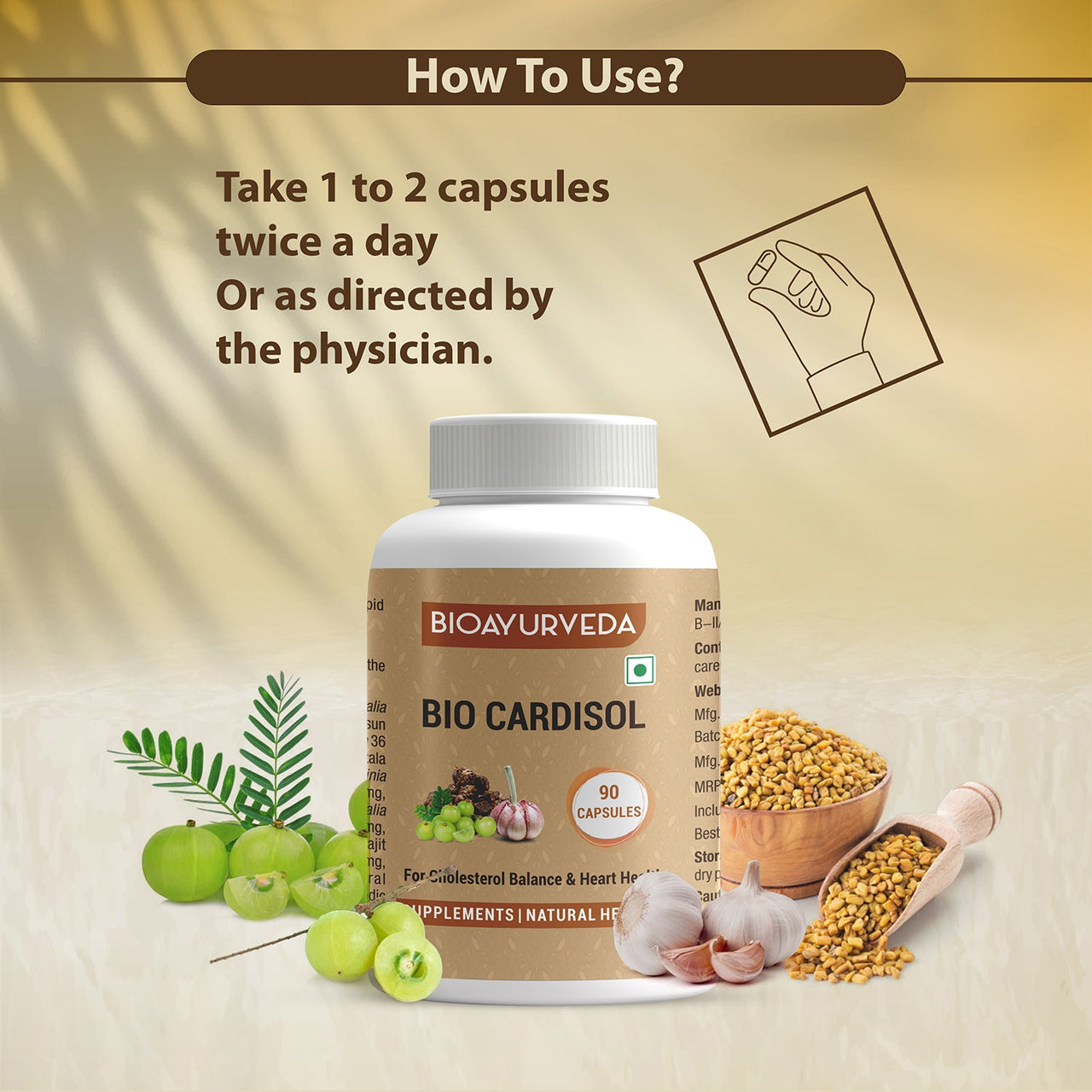 How To Take Bio Cardisol Capsules