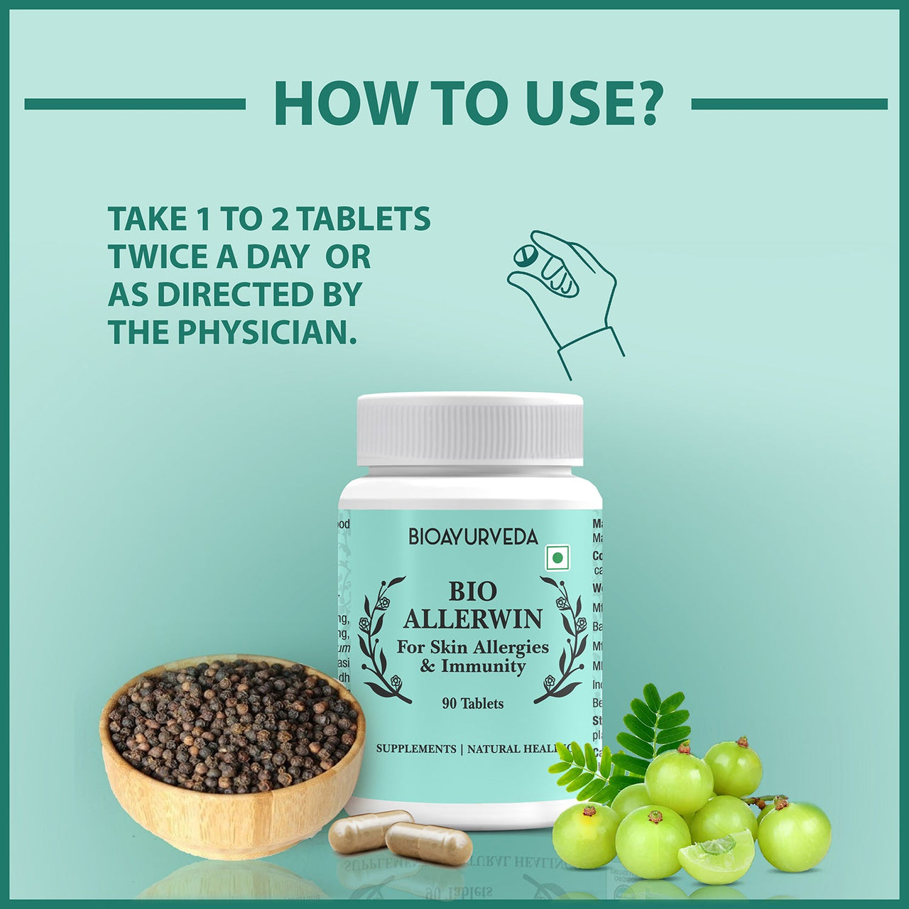 How to use Bio Allerwin Tablet